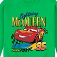 thumbnail image 3 of Disney's Cars - Lightning McQueen Think Fast - Men's Crew Neck Fleece Pullover, 3 of 5