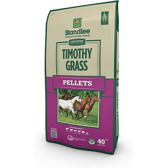 Standlee 1275-30111-0-0 Forage, Timothy Pellets, 40-Lb. Bag - Quantity 1