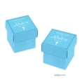 thumbnail image 2 of Baptism & Christening Square Party Favor Boxes, Thank You for Celebrating With Us, 20-Pack, 2 of 2