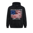 thumbnail image 2 of Sudadera con capucha Harajuku con la bandera de Ross de Estados Unidos divertida y distanciamiento social desde 1776, ropa ajustada, sudaderas familiares de gran oferta 2021, 2 of 5