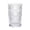 Flat Bottom - Large, variant on Glass Toothbrush Holders for Bathrooms, 10 oz Clear Tooth Brushing Dispenser, Small Tooth Brush Organizer for Vanity Countertop, Toothpaste Storage Stand, Tumbler Cup for Makeup Brushes