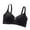 Black, variant on Samickarr Wireless Minimizer Bras for Women Lifting Gathered Up Lingerie Seamless Soft Beauty Back Minimizer Bras Breathable Adjustable Shoulder Strap Daily Bralettes