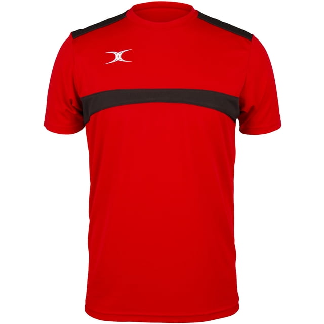 Gilbert - Camiseta Photon para Hombre (Rojo, Negro)