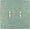 Buckingham Green with Gold, variant on French Scroll Double Toggle Wall Plate, Light Switch Cover, Antique Gold