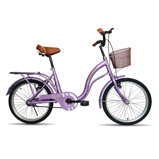 Bicicleta Urbana Jaguar Ipanema Rodada 20 Morado