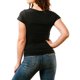 thumbnail image 2 of Camiseta básica para mujer verano SuaveHappy Valentines Day Cute V-Day Heart Love T-Shirt Women'S T-shirt 100% T-shirt Unisex Clothing EverCamisetas de verano para mujer, manga corta, cuello redondo, 2 of 6
