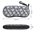 thumbnail image 3 of Zufioo Lilies Flowers Print Sunglasses Case Tactical Zipper Sunglasses Carrying Case for Men Women, 3 of 6