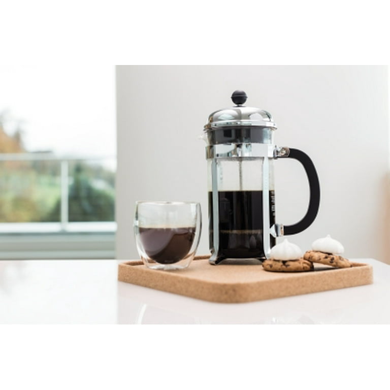 Stainless Steel Bodum French Press Single Cup Bodum Chambord 12-Cup French  Press Coffeemaker, Chrome