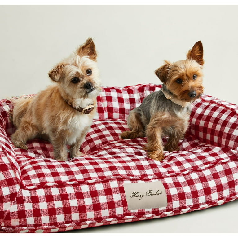 バーバリーDOGベッド☆レッドXバーバリーチェック新品未使用 Harry Barker Red Buffalo Check Lounger, Medium - Walmart.com