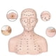 thumbnail image 5 of Cabeza de maniquí con de acupresión, compacta, y realista, modelo de cabeza de entrenamiento profesional para facial de spa., 5 of 9