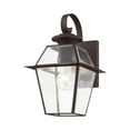 thumbnail image 3 of Livex Lighting Westover Outdoor Wall Lantern in Bronze, 3 of 10