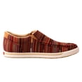 thumbnail image 2 of TWISTED X Adult Female Slip-On Kicks Shoe, Color: Merlot Multi, Size: 7, Width: M, 2 of 5