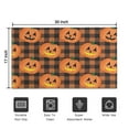 thumbnail image 5 of Happy Halloween Front Door Mat Anti Slip Pumpkin Skull Bat Spider Doormat Funny Outdoor Inside Floor Rugs Crystal Velvet 30x17 Inches, 5 of 7