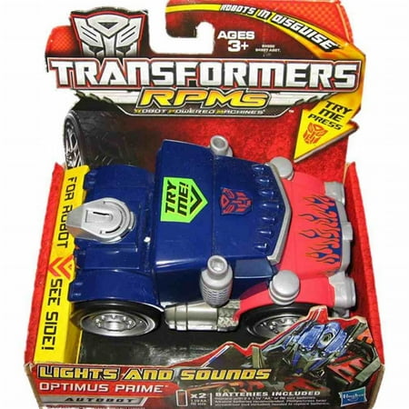 Optimus Prime Vehicle - Hasbro Transformers RPMs Lights and Sounds Optimus Prime Autobot Vehicle