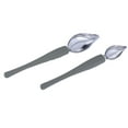 thumbnail image 1 of 2 Pcs Plate Dish Sauce Painting Pencil Sauce Spoon Practical Culinary Spoon, 1 of 6