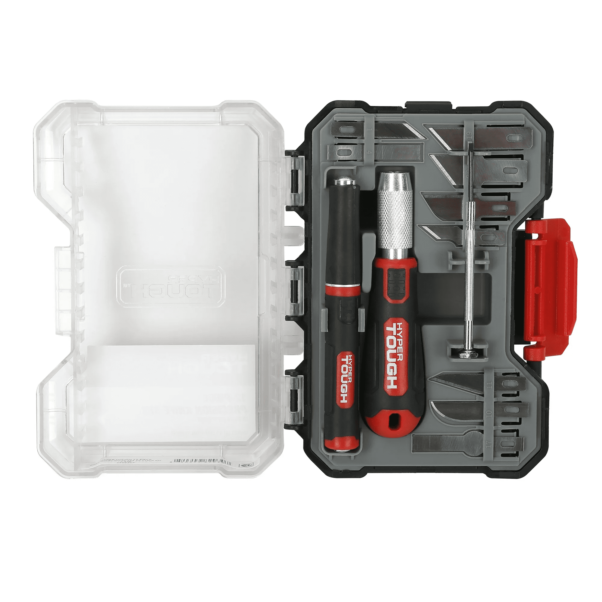 Hyper Tough 13-Piece Precision Knife Set, Tools