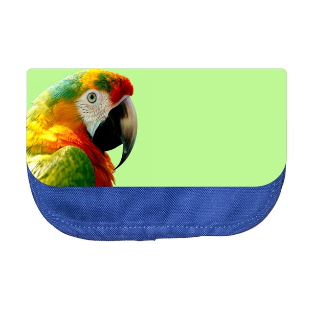 Pencil Bag Animal Parrot Bird Pencil Pouch 2 Pocket Pencil Case