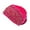 Hot Pink, variant on Women's Fashion Flat Cap with Lace Trim Under $8 Sequin Accents Beaded Detailing and Curled Brim Soft Printed Lining Lightweight Pullover Skull Cap for Daily Casual Party Wear