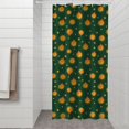 thumbnail image 2 of Dark Green Star Sun Pattern Shower Curtain 36"x72" ,Bathroom Decorative Shower Curtains Set with 12 Hooks,Modern Waterproof Washable Shower Curtain, 2 of 6