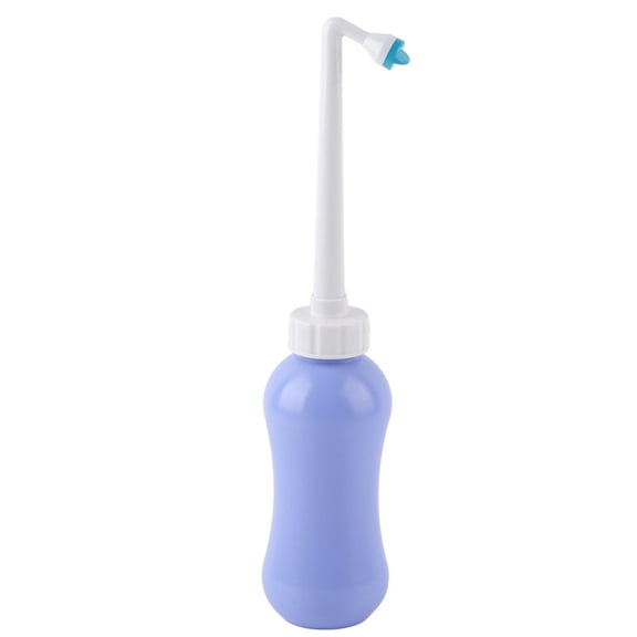 Xirurus 450 ml Portable Handheld Bidet Sprayer – BPA‑Free ABS Nozzle, EVA Bottle, Extendable Pole, Travel‑Ready with Storage Bag