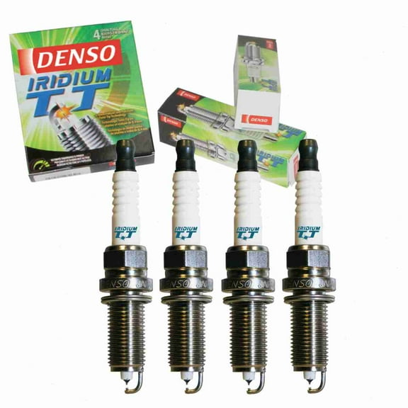 4 pc DENSO 4712 Iridium TT Spark Plugs for 004 159 39 03 12290-5A2-A01 12290-5A2-A02 12290-5K0-A01 12290-5R0-003 22401 AA780 22401 AA781 22401 AA820 22401-1LA1C 22401-EW61C C2P23089 IXEH22TT LR0