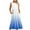 Blue, variant on Uaswgudfs ​Sleeveless Waist-Defined Tiered Sundress - Casual Summer Dresses for Women 2025 with Pockets & Soft Flowy Fabric Black L