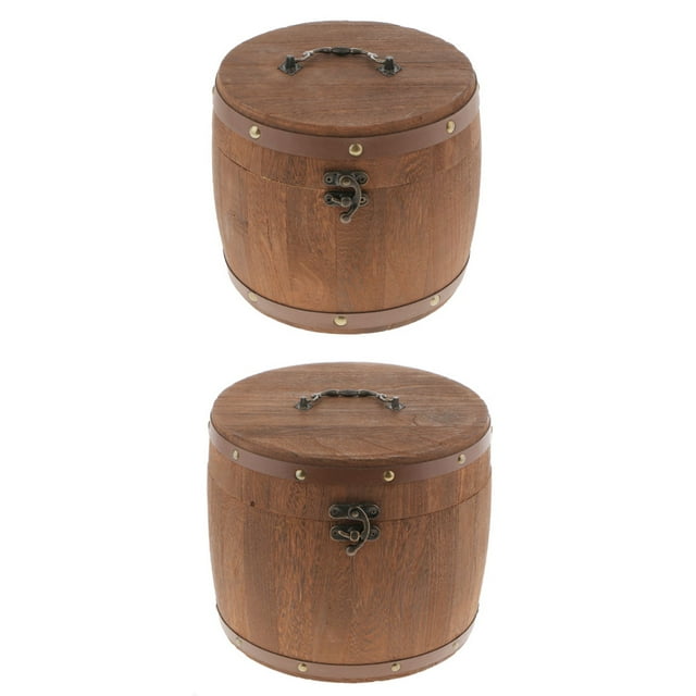 2 Unids 18x16cm Tarro De Almacenamiento De Alimentos Con Tapa Hermética, Vintage Bote De Almacenamiento De Alimentos De Para Serv Sunnimix Recipiente hermético sellado para el té