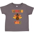 thumbnail image 3 of Inktastic Thanksgiving Turkey Time Boys or Girls Toddler T-Shirt, 3 of 5