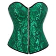 thumbnail image 5 of FASHOFT Army Green Corset Shapewear For Women Court Style No Lace Zip Closure Slim Fit Body Shaper Bust Compression Tummy Control Waist Cinching Top Corset Waist Trainer L, 5 of 5