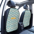 thumbnail image 2 of Goofa White Geese and Flower Pattern Car Back Seat Protector for Kids (2 Pack) ,Anti-kick Storage Mat for Car Seats,Shields from Footprints, 2 of 6