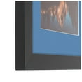 thumbnail image 5 of ArtToFrames Collage Photo Picture Frame with 5 - 3x5" Openings, Framed in Black with Liberty Blue and Black Mats (CDM-3926-62), 5 of 8