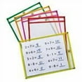 thumbnail image 2 of Pacon Dry Erase Pockets, 5 Assorted Neon Colors, 9" x 12", 10 Pockets, 2 of 2