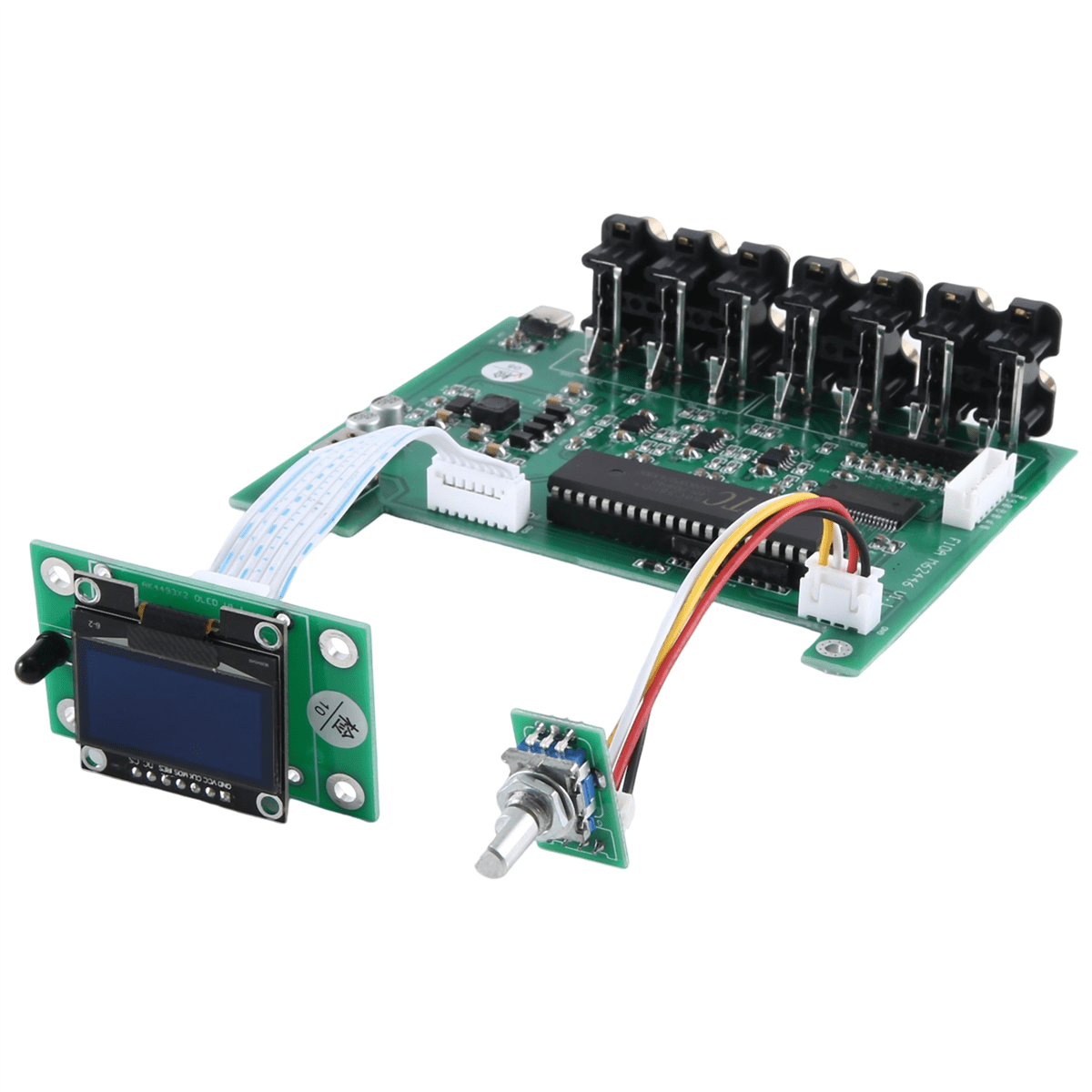 DLHiFi F11 M62446 Preamp 5.1 6 Channel Fully Independence Remote Control OLED Display for HiFi Amplifier