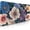 Blue-Flower, variant on Frog Gaming Mouse Pad, Lush Green Nature Theme Mouse Pad, Indoor Frog Mousepad, Whimsical Frog Mousepad, Game Desk Accessories for Boy, Large Desk Mat for Keyboard Mouse 11.8”x 31.4” XL