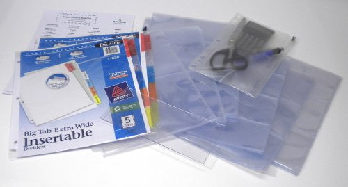 BRAND NEW GREAT DEAL! < 60 > COUPON SLEEVES ORGANIZER HOLDER PAGES BINDER SET! 