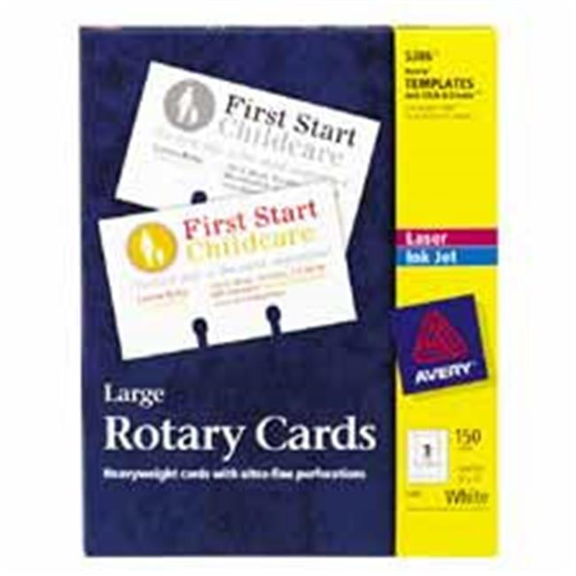 Avery Small Rotary Cards AVE5385 