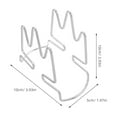 thumbnail image 2 of LABSERRON Mountain Shape Silver Portable Coffee Filter Organizer Rack Stand 1Pack for Pour-Over Coffee Lovers, 2 of 8