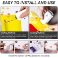 thumbnail image 4 of ER Sellador rápido portátil para el hogar Mini bolsa de envasado de alimentos Express Small brillar  Electrónica, 4 of 5