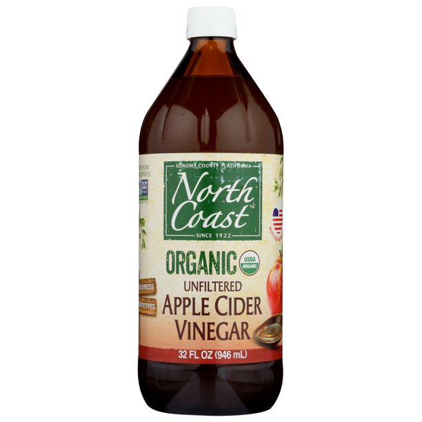 North Coast Organic Unfiltered Apple Cider Vinegar , 32 Fl Oz