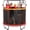 red, variant on 60"  Trampoline, Trampoline for  Indoor Outdoor, 500lbs Capacity Mini Trampoline with Enclosure Net, Adjustable Gymnastics Bar&Toys, Trampolines for