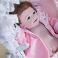 thumbnail image 5 of 55cm/22in Realista Baby Doll Reborn Baby Dolls Silicona Suave Completo, 5 of 5