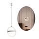 thumbnail image 1 of Lámpara colgante nórdica, lámpara decorativa, lámpara colgante de lámpara de aluminio con cable para , dormitorio, bar interior, comedor, co Ronda, 1 of 8