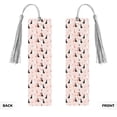 thumbnail image 2 of Kdxio White And Black Rabbit Print Metal Tassel Bookmarks,Perfect Gift for Art Lovers and Bookworms Metal Bookmarks for Women, 2 of 8