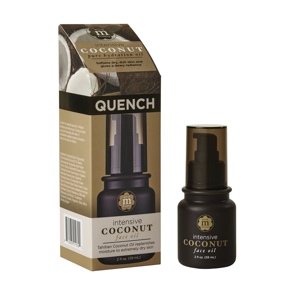 Mirth Beauty Coconut Face Oil that hydrates skin and softens the look