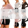 AnuYalue Women's Wrap Tops V Neck Cross Tie Long Sleeve Shirt Dance ...
