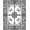 Black, Pattern 2, variant on ODIKA 4'x6' Machine Washable Non-Slip Area Rug, Monochrome Zigzag Maze Elegant Contemporary Trellis Labyrinth Path High Traffic Rug, Black, 522037