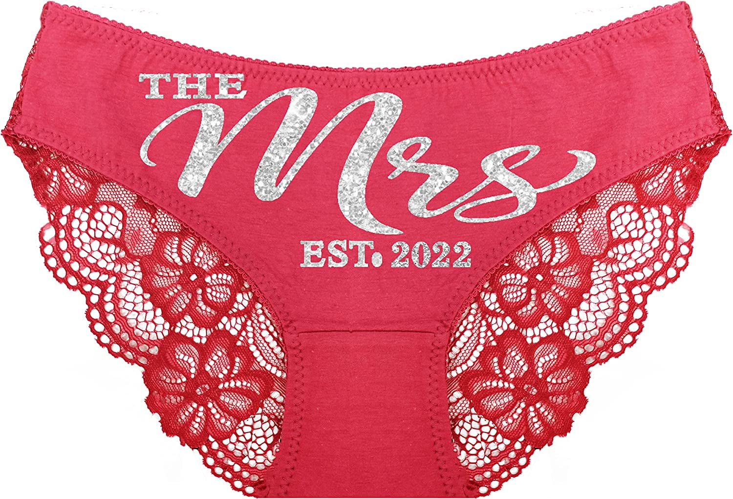 Bride Mrs Panties Bachelorette Party Mrs 2022 Panty for Women Lingerie Gifts for Honeymoon