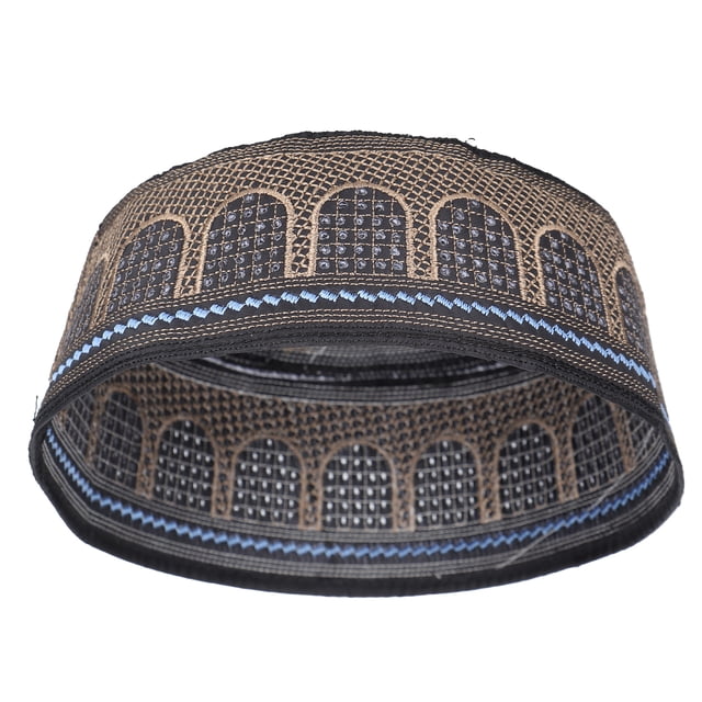 YLSHRF Muslim Prayer Hat, Men Hat Muslim Hat For Worship Wear For Daily Wear