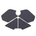 thumbnail image 2 of koolsoo 4 Pieces Motorcycle Anti-Slip Tank Pads Black Side Grip External Knee Protector, 2 of 6