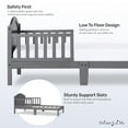 thumbnail image 5 of Dream on Me Sydney Toddler Bed, Steel Grey, 5 of 7